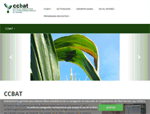 Tablet Screenshot of ccbat.es